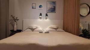 Posteľ alebo postele v izbe v ubytovaní Beach&Pool