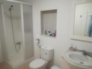 A bathroom at CASA VASCO