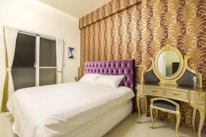 Postel nebo postele na pokoji v ubytování Square B&B