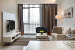 TV o dispositivi per l'intrattenimento presso Citadines Uplands Kuching