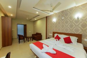 Cama o camas de una habitación en Sreepathi Indraprastha