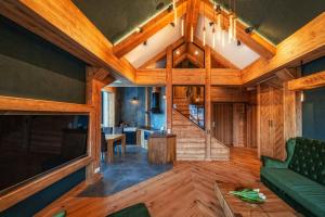 Posedenie v ubytovaní Mountain Shelter Apartments