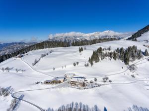 Alpengasthof Gruberhof durante l'inverno