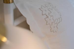 A bed or beds in a room at The Old Mansion