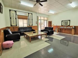 Posezení v ubytování 四重溪可以居民宿 Fine Inn