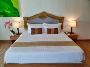 Postel nebo postele na pokoji v ubytování Sea Pearl Beach Resort