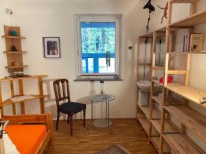 Posezení v ubytování Haus am Waldpark