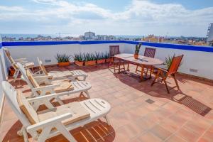 Balkón nebo terasa v ubytování Linda Vista Oasis Penthouse by Hello Homes Sitges