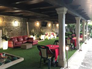 Część wypoczynkowa w obiekcie Hotel Playa Samil Vigo