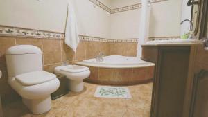 Koupelna v ubytování Canary Bio Hostel Tenerife
