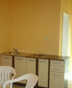 Kuchyň nebo kuchyňský kout v ubytování Apartmans Hari