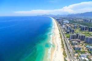 Gallery image of Barra da Tijuca de frente para o mar - 2 suítes até 6 pessoas em camas in Rio de Janeiro