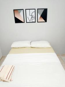 Krevet ili kreveti u jedinici u objektu Casa Jasmim arraial do cabo