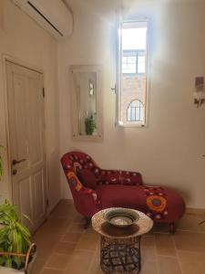 Area soggiorno di Luxury studio at the heart of old Jaffa