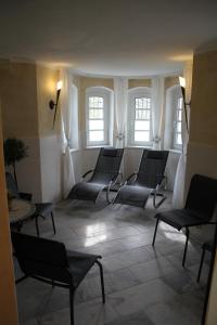 Posezení v ubytování Villa Wilisch