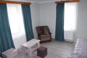 Area soggiorno di Guest House on Meskheti