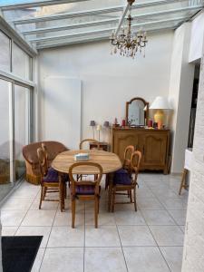 Χώρος καθιστικού στο Aux Deux D