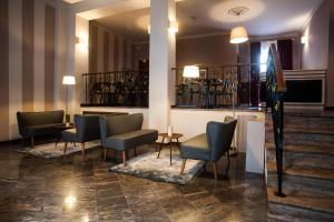 Lounge alebo bar v ubytovaní Hotel di Porta Romana