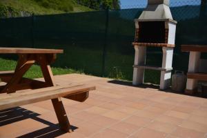 Ein Balkon oder eine Terrasse in der Unterkunft Casa Miruetxe