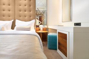 Ліжко або ліжка в номері Time Boutique Hotel