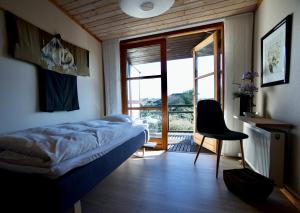 Postel nebo postele na pokoji v ubytování Den Japanske Have B & B
