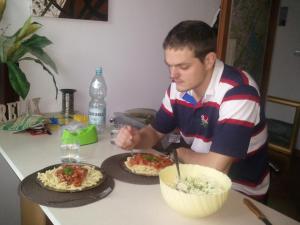 Jedzenie w apartamencie lub w pobliżu