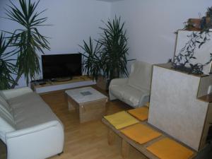 A seating area at Apartment-Bergblick