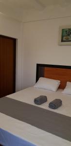 Letto o letti in una camera di Hotel ColdWorld