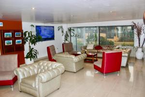 Posezení v ubytování Hotel 6 De Diciembre