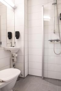 Koupelna v ubytování Fast Hotel Svolvær