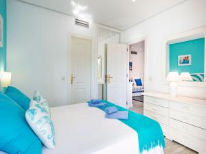 Cama o camas de una habitación en Apartment Golden beach