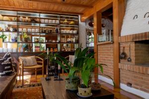 Posezení v ubytování Hotel Boutique y Restaurante Panisté