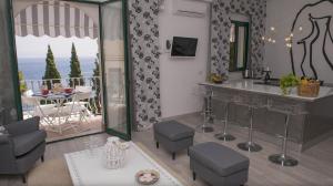 Posezení v ubytování Villa Priscilla