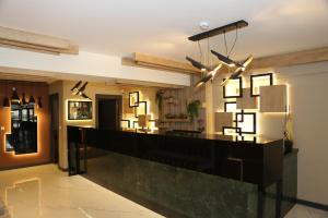 Lounge nebo bar v ubytování Avwan Hotel Çiğli