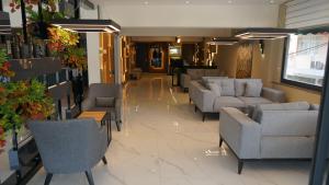 Posezení v ubytování Avwan Hotel Çiğli