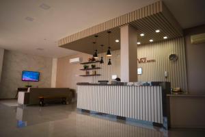 The lobby or reception area at Villa Vaz Hotel