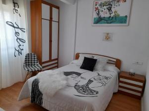 Posteľ alebo postele v izbe v ubytovaní Hostal "Los Chanos el Ruso"