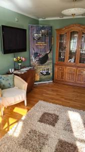 TV o dispositivi per l'intrattenimento presso Skogsbrynet B&B, Bredsjö Nya Herrgård