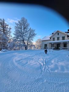 Skogsbrynet B&B, Bredsjö Nya Herrgård durante l'inverno