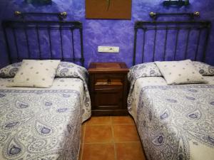 Postel nebo postele na pokoji v ubytování Cortijo Los Soledad