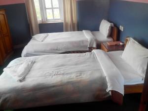 Katil atau katil-katil dalam bilik di Hotel Fishtail Villa