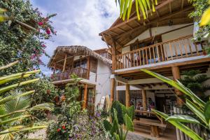 Balkón nebo terasa v ubytování Ganso & Búho