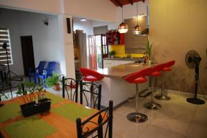 Posezení v ubytování Colombo Orchid Villa