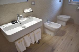 Koupelna v ubytování B&B GDA