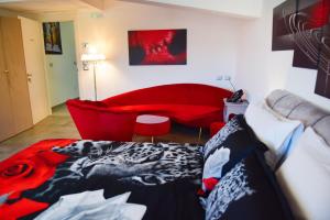 Posezení v ubytování B&B GDA