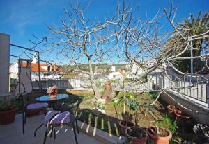 Balkoni atau teres di Apartments Villa Rose