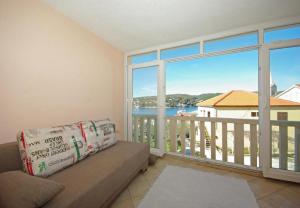 Balkoni atau teres di Apartments Villa Rose