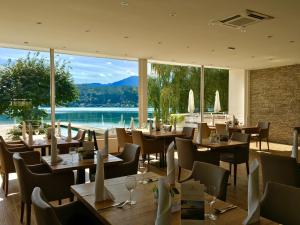 Restoran atau tempat makan lain di Appartement Hotel Marolt