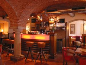 Lounge nebo bar v ubytování Hotel Mühlviertler Hof