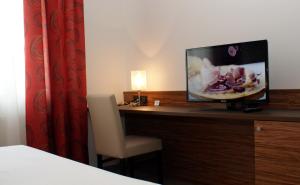 TV a/nebo společenská místnost v ubytování Hotel Mühlviertler Hof